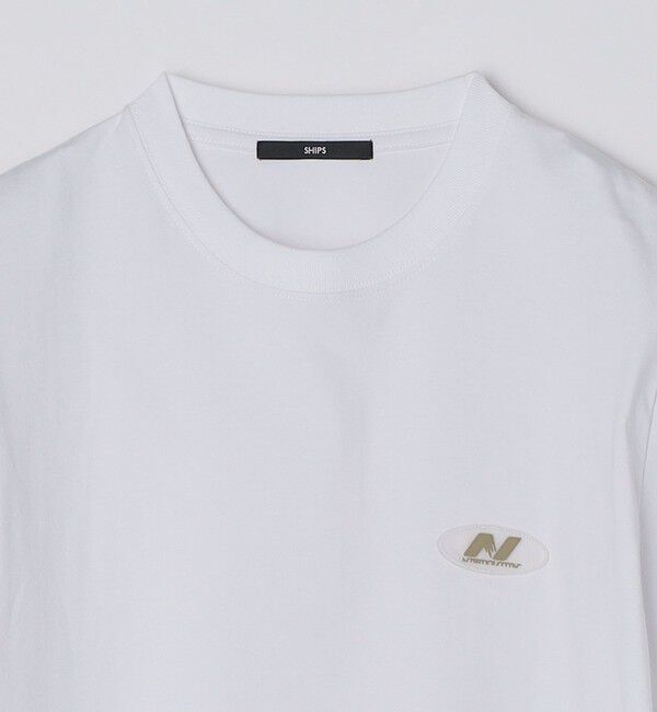 SHIPS「SHIPS:〈遮熱/UVカット/吸水速乾/接触冷感〉SHELTECH(R) コンパクト Tシャツ」|Tシャツ・カットソー|