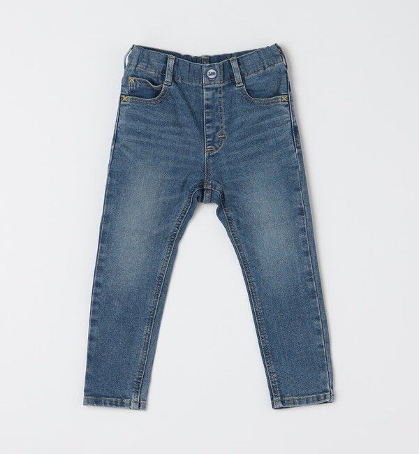 SHIPS any「LEE: ストレッチ デニム ストレート イージー パンツ<KIDS>」|デニム|ライトブルー