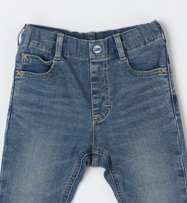 SHIPS any「LEE: ストレッチ デニム ストレート イージー パンツ<KIDS>」|デニム|