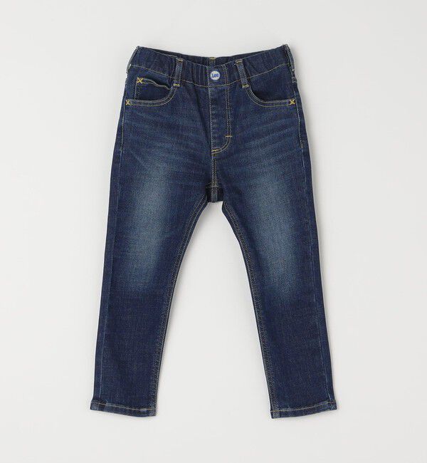 SHIPS any「LEE: ストレッチ デニム ストレート イージー パンツ<KIDS>」|デニム|ブルー