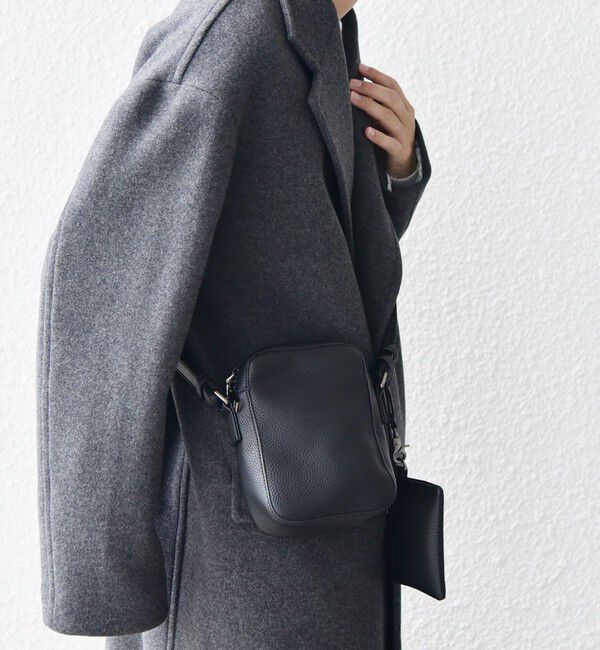 SHIPS any「SHIPS any: スプリット レザー ミニ ショルダーバッグ (カードケース付き)◇」|ショルダー・メッセンジャー|