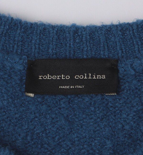 SHIPS「roberto collina: GIROCOLLO BOUCLE CREW NECK」|ニット・セーター|