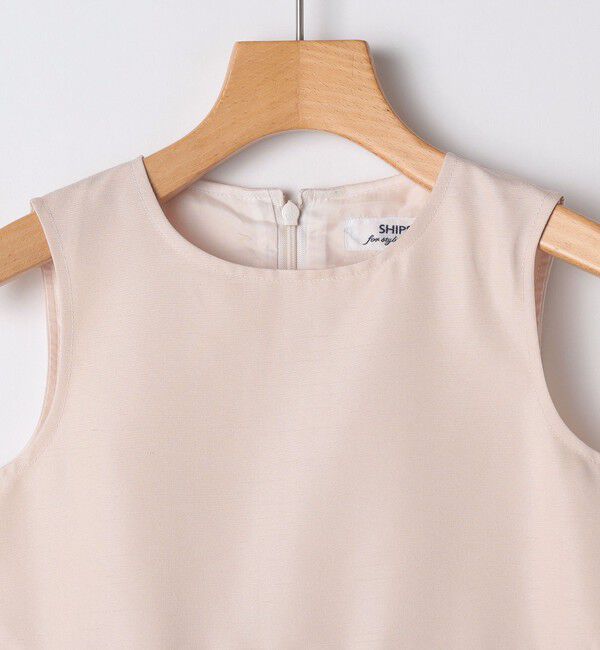 SHIPS KIDS「SHIPS KIDS:110～130cm /セレモニー ノースリーブワンピース」|ワンピース|