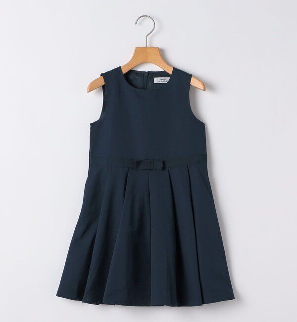 SHIPS KIDS「SHIPS KIDS:110～130cm /セレモニー ノースリーブワンピース」|ワンピース|