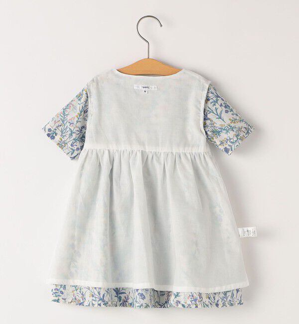 SHIPS KIDS「SHIPS KIDS:80～90cm / リバティ 半袖 ワンピース」|ワンピース|