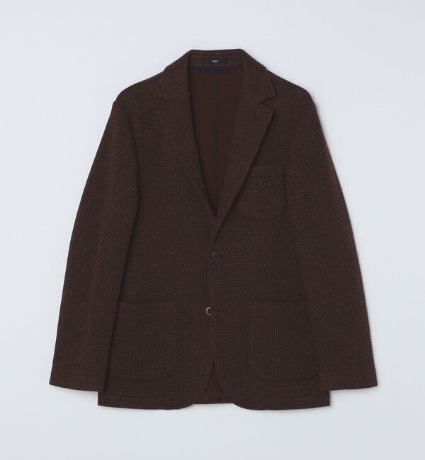 SHIPS「SHIPS: TEXBRID(R) コットン ジャカード 2ボタン ジャケット」|テーラードジャケット|