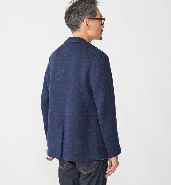 SHIPS「SHIPS: TEXBRID(R) コットン ジャカード 2ボタン ジャケット」|テーラードジャケット|