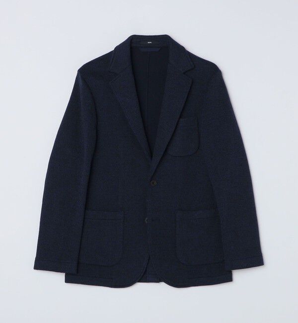 SHIPS「SHIPS: TEXBRID(R) コットン ジャカード 2ボタン ジャケット」|テーラードジャケット|