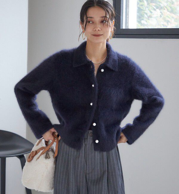 SHIPS for women「ボア キューブ トート」|ショルダー・メッセンジャー|