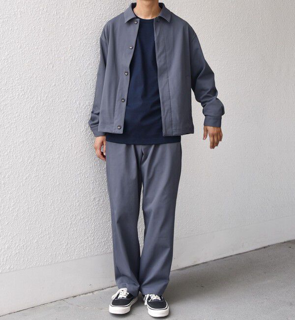 SHIPS any「SHIPS any: SORONA(R) ライト ツイル ストレッチ スピンドル ブルゾン(セットアップ対応)◇」|ブルゾン・スタジャン|