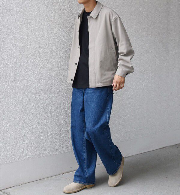 SHIPS any「SHIPS any: SORONA(R) ライト ツイル ストレッチ スピンドル ブルゾン(セットアップ対応)◇」|ブルゾン・スタジャン|