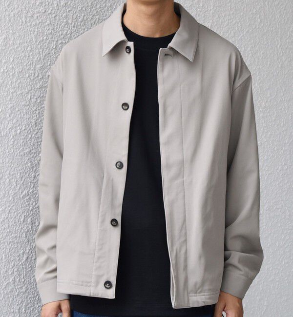 SHIPS any「SHIPS any: SORONA(R) ライト ツイル ストレッチ スピンドル ブルゾン(セットアップ対応)◇」|ブルゾン・スタジャン|