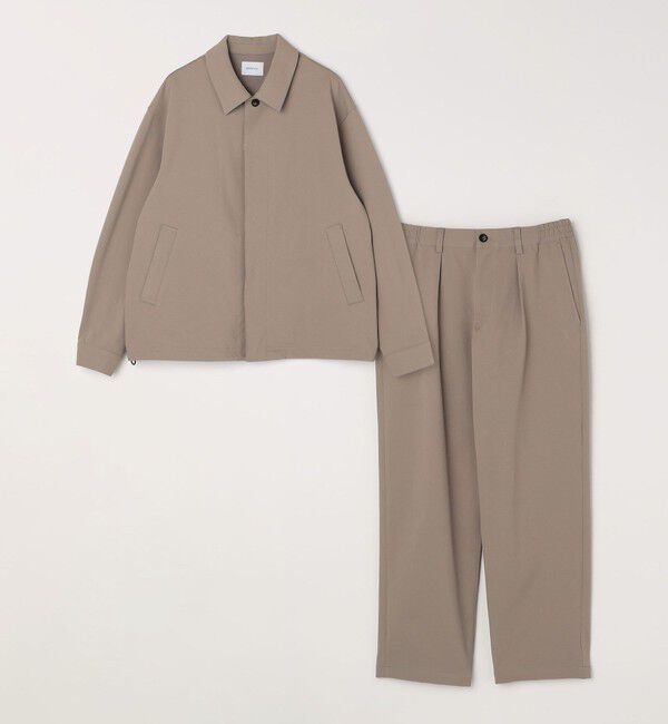 SHIPS any「SHIPS any: SORONA(R) ライト ツイル ストレッチ スピンドル ブルゾン(セットアップ対応)◇」|ブルゾン・スタジャン|