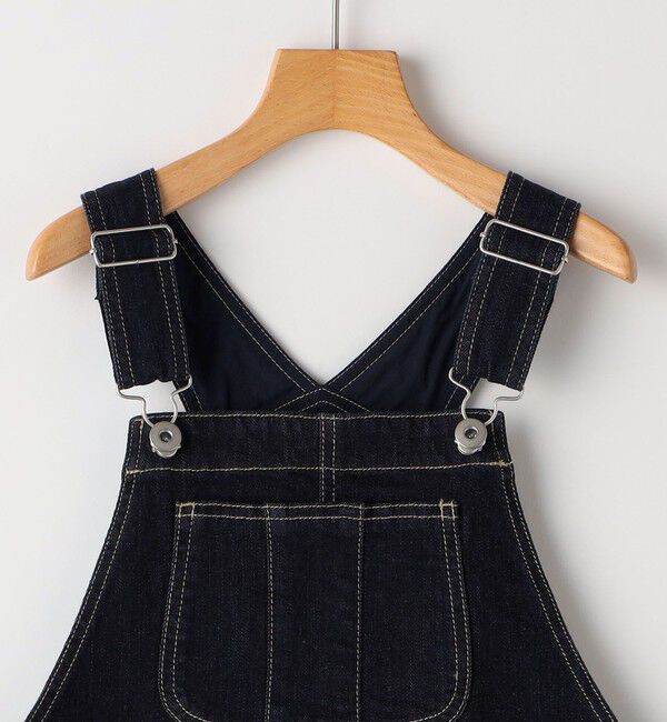 SHIPS KIDS「SHIPS KIDS:140～150cm /デニム オーバーオール スカート」|ジャンパースカート|