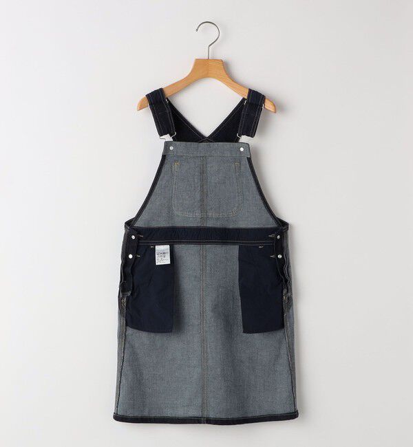 SHIPS KIDS「SHIPS KIDS:140～150cm /デニム オーバーオール スカート」|ジャンパースカート|