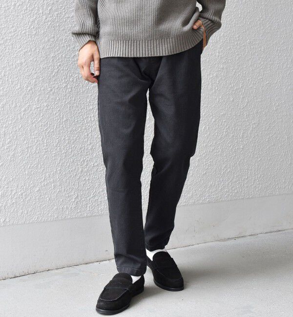 SHIPS any「SHIPS any:〈洗濯機可能〉スーパー ストレッチ スリム テーパード イージー デニム◇」|デニム|ダークグレー