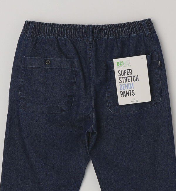 SHIPS any「SHIPS any:〈洗濯機可能〉スーパー ストレッチ スリム テーパード イージー デニム◇」|デニム|