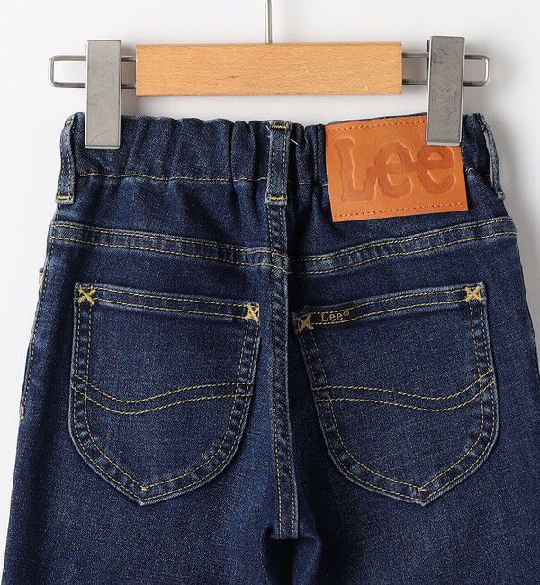 SHIPS KIDS「Lee:100～160cm /ストレッチ ストレート デニム パンツ 」|デニム|