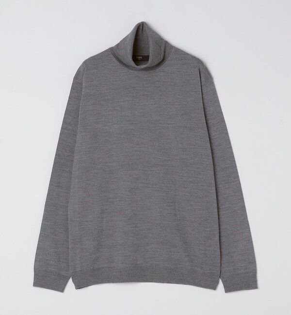 SHIPS Colors 「SHIPS Colors:〈手洗い可能〉アンチピリング 12ゲージ タートルネック ニット」|ニット・セーター|