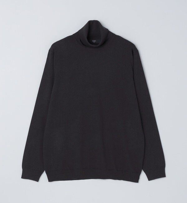 SHIPS Colors 「SHIPS Colors:〈手洗い可能〉アンチピリング 12ゲージ タートルネック ニット」|ニット・セーター|