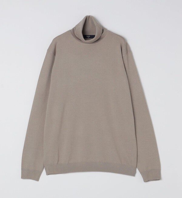 SHIPS Colors 「SHIPS Colors:〈手洗い可能〉アンチピリング 12ゲージ タートルネック ニット」|ニット・セーター|