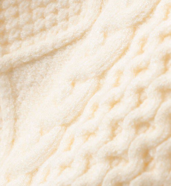 SHIPS KIDS「SHIPS KIDS:140～160cm /〈洗濯機可能〉ケーブル ニット」|ニット・セーター|