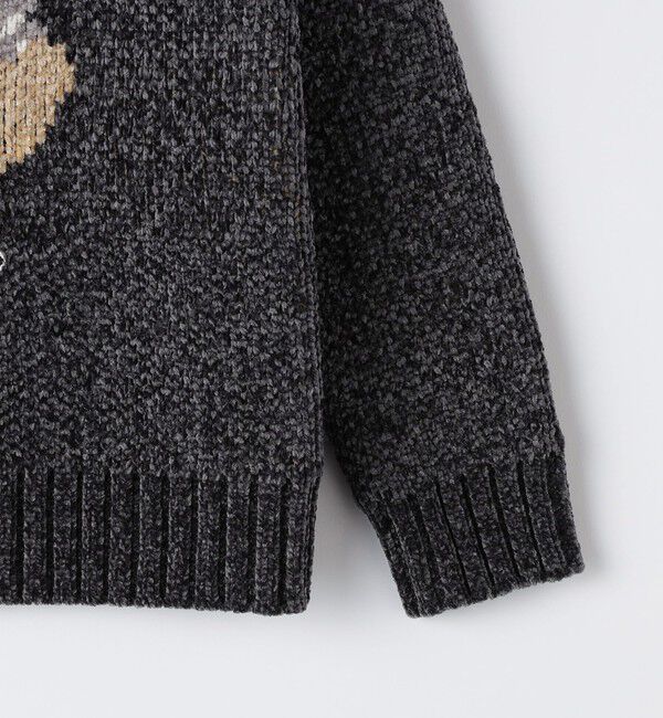 SHIPS Colors 「SHIPS Colors:100～140cm /〈洗濯機可能〉TeddyBear(R) ジャカード モール ニット◇」|ニット・セーター|