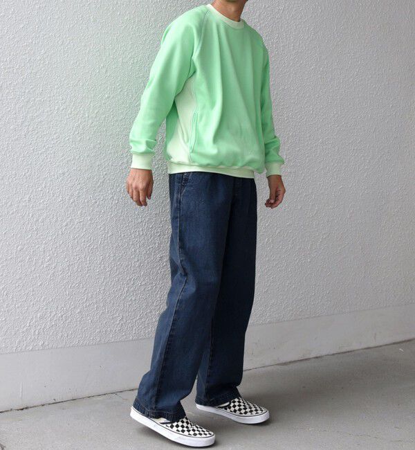 SHIPS any「【SHIPS any別注】HINSON: 裏起毛 フリース ワンポイント ラグラン スウェット◇」|スウェット・ジャージ|