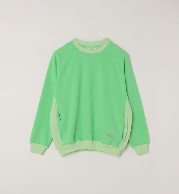 SHIPS any「【SHIPS any別注】HINSON: 裏起毛 フリース ワンポイント ラグラン スウェット◇」|スウェット・ジャージ|