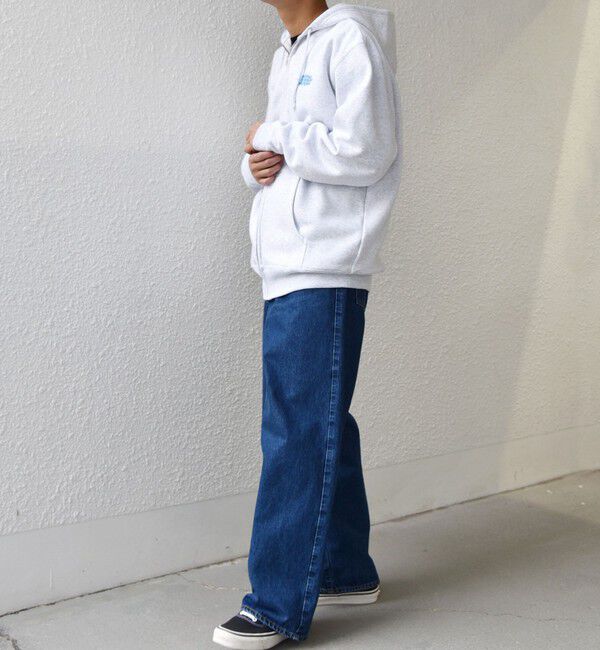 SHIPS any「【WEB限定】SHIPS any: ワンポイント ロゴ 裏起毛 スウェット ジップ パーカー◇」|パーカー|