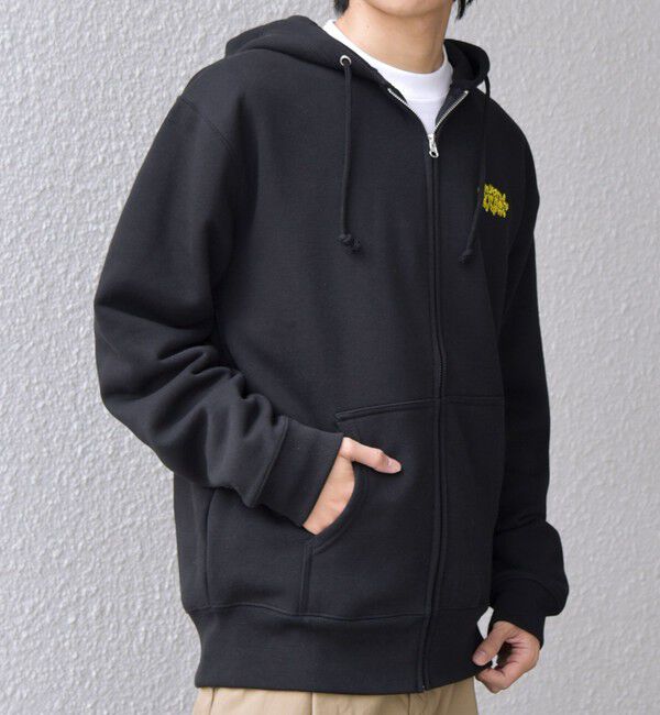 SHIPS any「【WEB限定】SHIPS any: ワンポイント ロゴ 裏起毛 スウェット ジップ パーカー◇」|パーカー|