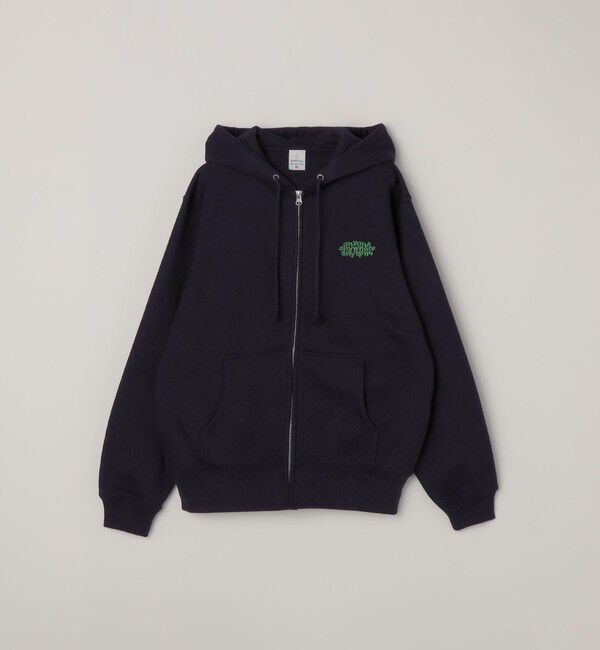 SHIPS any「【WEB限定】SHIPS any: ワンポイント ロゴ 裏起毛 スウェット ジップ パーカー◇」|パーカー|