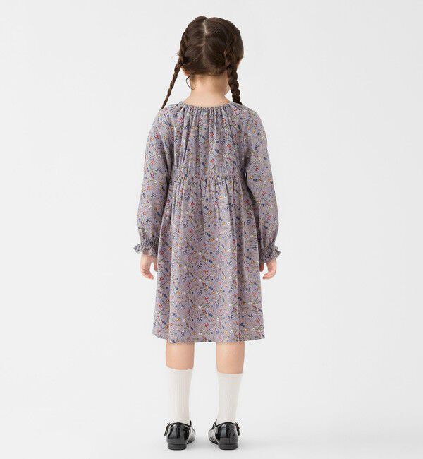 SHIPS Colors 「SHIPS Colors:90～140cm/〈洗濯機可能〉スモッキング フラワーワンピース◇」|ワンピース|