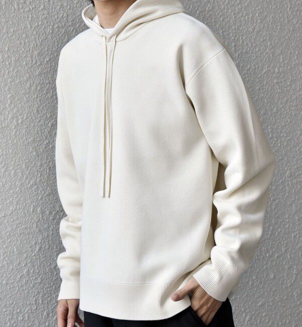 SHIPS any「SHIPS any:〈手洗い可能〉ミラノリブ コットンライク ニット プルオーバー パーカー◇」|パーカー|