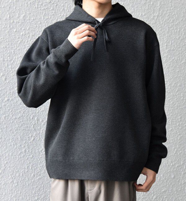 SHIPS any「SHIPS any:〈手洗い可能〉ミラノリブ コットンライク ニット プルオーバー パーカー◇」|パーカー|