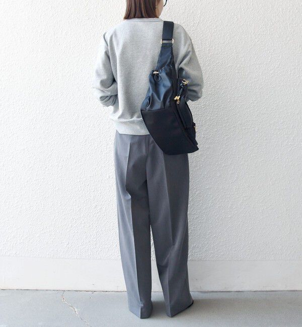 SHIPS any「SHIPS any:〈手洗い可能〉2タック ワイド パンツ」|スラックス|