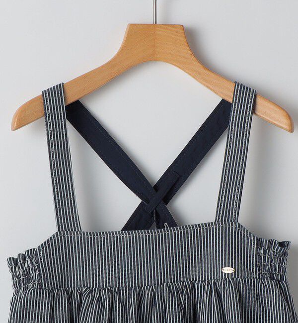 SHIPS KIDS「SHIPS KIDS:100～130cm/ライトデニム ジャンパースカート」|ジャンパースカート|