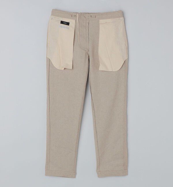 SHIPS「SHIPS: サフィラン リネン イージー パンツ」|チノ|