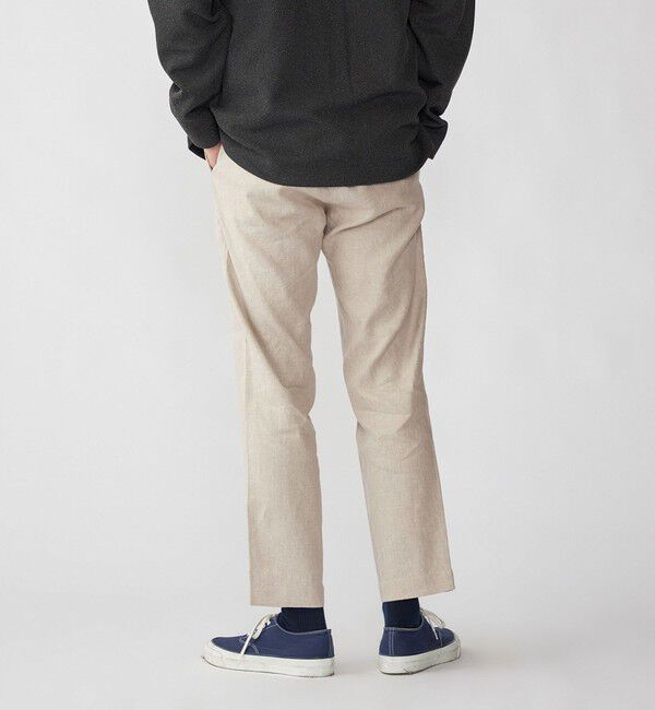 SHIPS「SHIPS: サフィラン リネン イージー パンツ」|チノ|