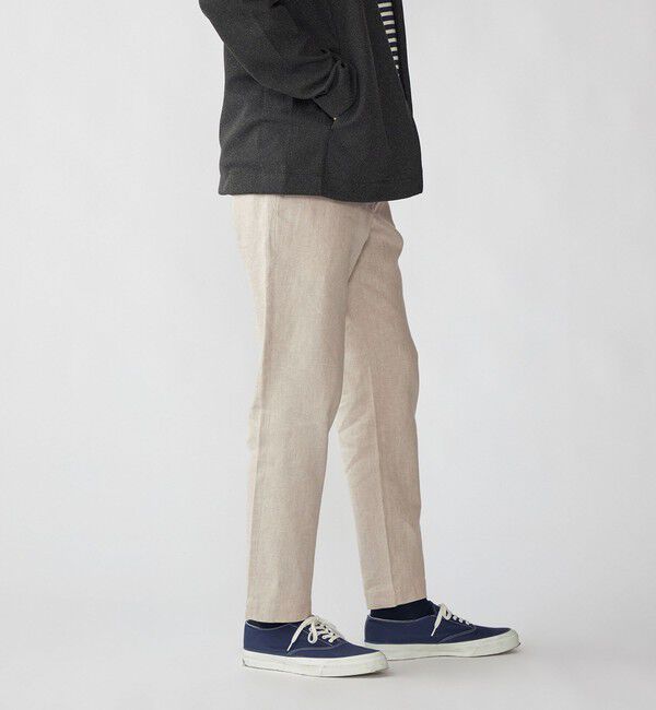 SHIPS「SHIPS: サフィラン リネン イージー パンツ」|チノ|