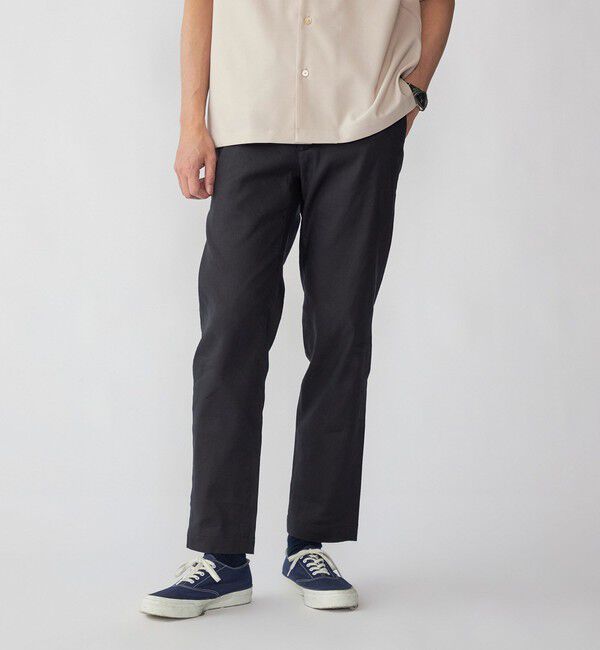 SHIPS「SHIPS: サフィラン リネン イージー パンツ」|チノ|