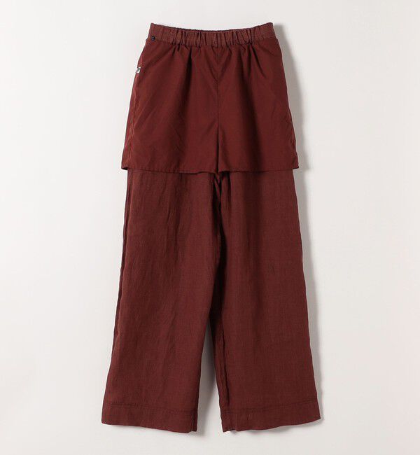 SHIPS any「《予約》SHIPS any:〈洗濯機可能〉リネン イージー ベイカー パンツ」|その他|