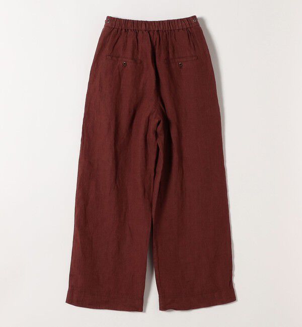 SHIPS any「《予約》SHIPS any:〈洗濯機可能〉リネン イージー ベイカー パンツ」|その他|