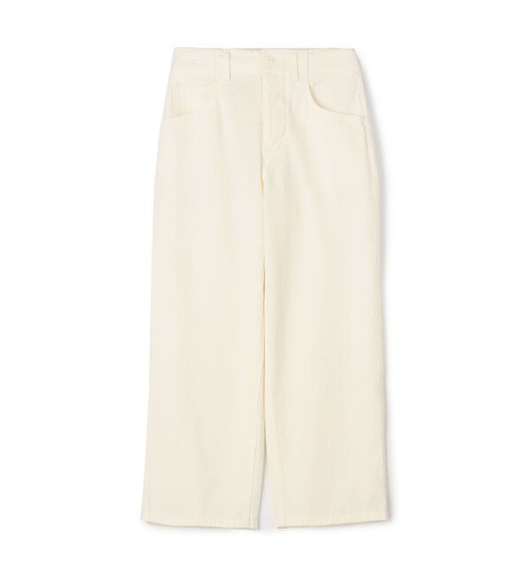 GALERIE VIE「カベツイストコットン ストレートパンツ」|その他|11 ホワイト