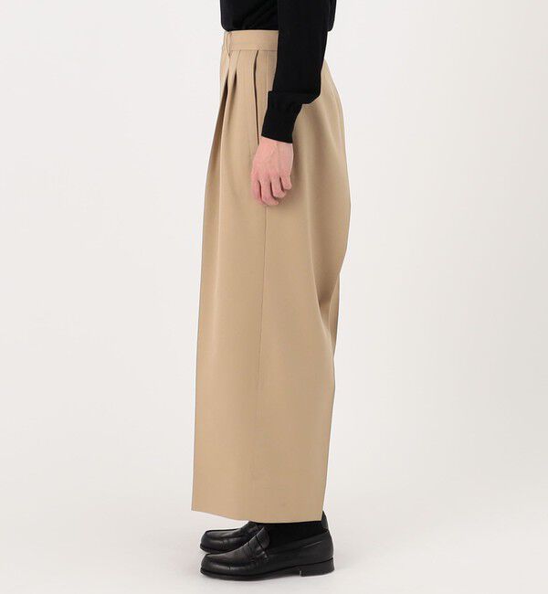 TOMORROWLAND BUYING WEAR「HAVERSACK ATTIRE ウールギャバジン 2プリーツワイドパンツ」|その他|