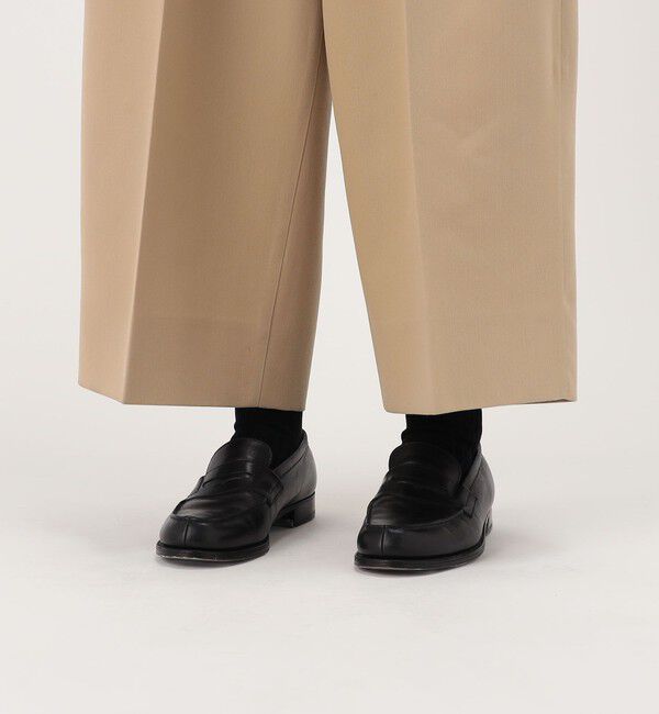 TOMORROWLAND BUYING WEAR「HAVERSACK ATTIRE ウールギャバジン 2プリーツワイドパンツ」|その他|