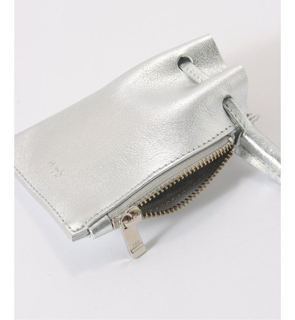  「【blancle/ ブランクレ】M.LETHER Minimini zip draw」|ショルダー・メッセンジャー|