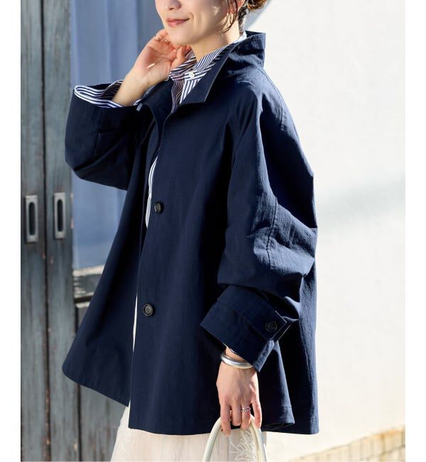 JOURNAL STANDARD「《追加予約2》オーガニックコットンワッシャーテントコート」|その他|ネイビー