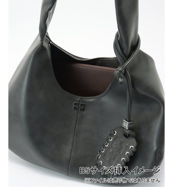 U by SPICK&SPAN「GANNI/ガニー Ganni Bou Bag Hobo Medium」|ショルダー・メッセンジャー|