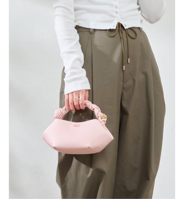 U by SPICK&SPAN「GANNI / ガニー Bou Mini Granined」|ショルダー・メッセンジャー|